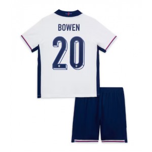 Fotbalové Dres Anglie Jarrod Bowen #20 Dětské Domácí Oblečení ME 2024 Krátký Rukáv (+ trenýrky)